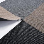 24 Non-Slip Carpet Tiles - Easy DIY Installation