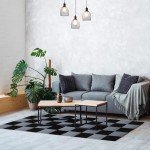 Peel and Stick Carpet Tiles - 20 Soft Squares