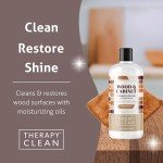 Wood Polish Bundle with Microfiber Cloth - Almond Scent