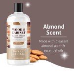 Wood Polish Bundle with Microfiber Cloth - Almond Scent