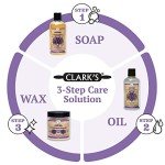 Clark's Cutting Board Care Kit with Oils & Wax