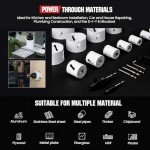 HENSENASIA 31-Piece Bi-Metal Hole Saw Kit