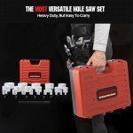 HENSENASIA 31-Piece Bi-Metal Hole Saw Kit