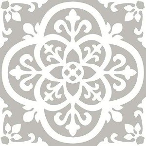 Medina Grey Peel & Stick Floor Tiles