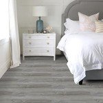 Natural Grey Peel and Stick Floor Tiles - 10 PCS
