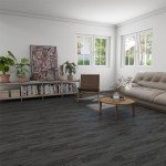 MULGREAT Dark Wood Grain Peel and Stick Tiles