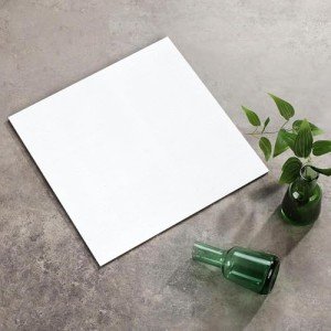 Mable White Peel and Stick Vinyl Floor Tiles