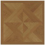 Self-Adhesive Vinyl Floor Tiles - Light Oak 12”