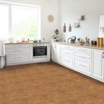 Self-Adhesive Vinyl Floor Tiles - Light Oak 12”