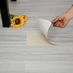 Waterproof Peel and Stick Vinyl Floor Tiles (10 PCS)