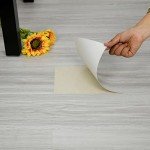 Waterproof Peel and Stick Vinyl Floor Tiles (10 PCS)