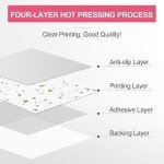 SVNOOC Peel & Stick Vinyl Floor Tiles - 10 Sheets