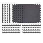 Norsk Interlocking Foam Gym Mats - 6-Pack