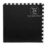 24-Pack EVA Foam Mat Tiles for Flooring