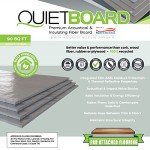 QuietBoard Underlayment for Laminate and Vinyl Flooring
