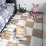 12PCS Interlocking Foam Mats for Kids Rooms