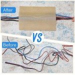 WILLBOND Cable Grip Floor Cord Cover - Khaki 9.84 ft