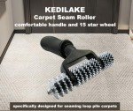 Carpet Seam Roller Tool for Loop Pile Repair