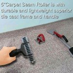 Carpet Seam Roller Tool for Loop Pile Repair