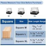 Chair Leg Floor Protectors - 28 Pcs Set