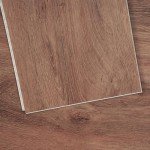 Interlocking Deep Brown Vinyl Floor Tiles - 10 Pack