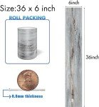 Waterproof Peel and Stick Wood Plank Floor Tiles