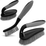 3-Piece Scrub Brush Set for All Surfaces