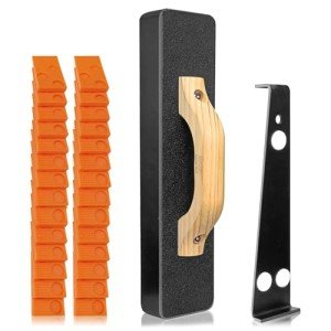 Laminate Flooring Tools Set: Tapping Block, Pull Bar, Spacers