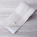 Peel and Stick Luxury Vinyl Floor Tiles, Grey