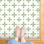 MORCART 8" Peel and Stick Waterproof Vinyl Tiles