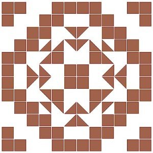 Terracotta Matias Peel & Stick Floor Tiles