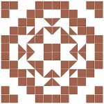 Terracotta Matias Peel & Stick Floor Tiles