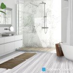 Peel and Stick Luxury Vinyl Floor Tiles, Grey