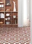 Terracotta Matias Peel & Stick Floor Tiles