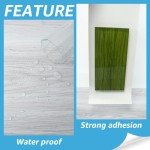 Peel and Stick Luxury Vinyl Floor Tiles, Grey