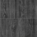 Peel and Stick Dark Grey Vinyl Floor Tiles - 40 Pack