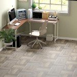 Vinyl Flooring Roll - Unique Oak Texture, 19 Sq.Ft
