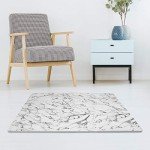 Roma Off-White Interlocking Floor Tiles by FloorPops