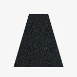 Heavy Duty Rubber Flooring Roll – Blue/Gray 4ft x 10ft