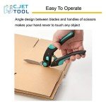 C.JET TOOL 10" Heavy Duty Multipurpose Scissors