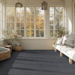 18"x18" Peel and Stick Carpet Tiles - 16 Pack