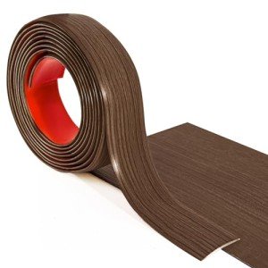Art3d Vinyl Floor Transition Strip - Brown, 10 FT
