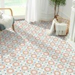 YXTII 20Pcs Peel and Stick Vinyl Floor Tiles