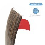 Art3d Vinyl Floor Transition Strip - Brown, 10 FT
