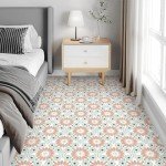 YXTII 20Pcs Peel and Stick Vinyl Floor Tiles