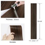 Dark Brown Peel and Stick Vinyl Floor Tiles 32PCS