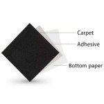Self-Adhesive Carpet Peel and Stick Tiles - 10 Pack