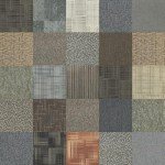 Assorted Peel and Stick Carpet Tiles - 12 Pack
