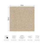 24 Carpet Tiles - 64 sq ft - Non-Slip