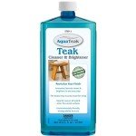 15.5" AquaTeak Teak Corner Shower Bench & Care Kit